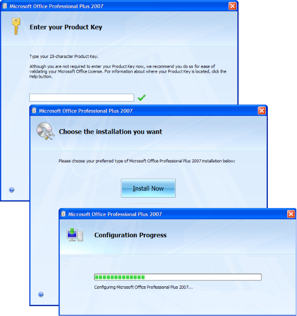 where is the product key for office 2007